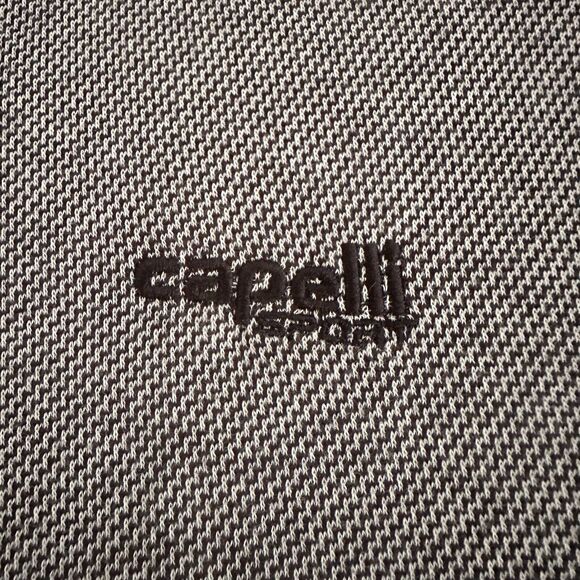 Cqpelli Sport Jacket Uptown Training Soccor Men's Size XL Black Gray Full Zip - Picture 4 of 5